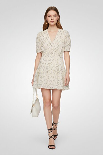 SANDRO Women Allover Print Mini Dress, Multicolor