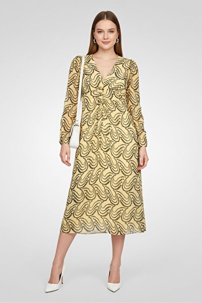 SANDRO Women Allover Print Maxi Dress, Multicolor