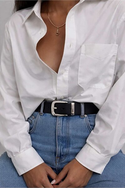 Yuka Atelier Daily Slim Faux Leather Belt