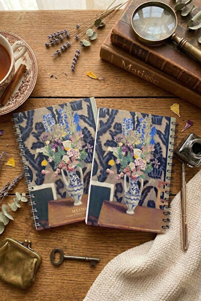 Be Online Art Collection Spiral Unlined Notebook - Hard Cover A5 Unlined Note...