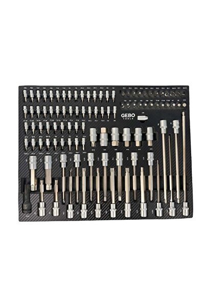GEBOTOOLS BIT BOX MODULE 101 PIECES GEBO TOOLS