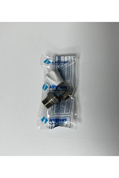 Klepsan 1/2 KÖŞE RADYATÖR VANASI HAFİF TİP