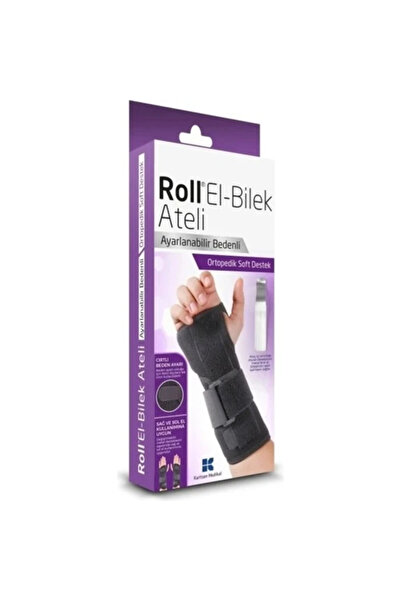 Roll Hand Wrist Brace Without Thumb Support Adjustable Size