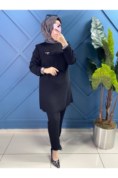 Ribana Detaylı Tesettür Takım