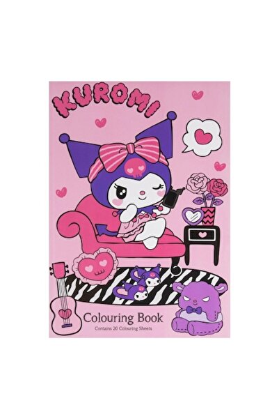 OEM Kuromi Coloring Book A4 with Pattern 20 Pages