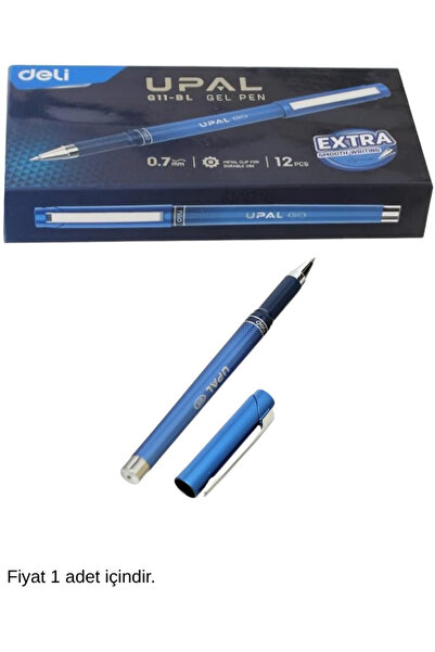 Deli Upal Gel Pen 0.7 mm Mavi 1 Adet
