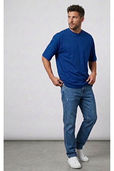 FİTGO Повсякденна футболка Mavi