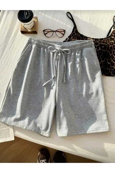 modlux Pantaloni scurți sport unisex gri