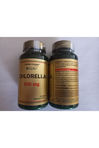 CosmoFARM Chlorella-superaliment valoros, o algă verde bogată în proteine, vi...