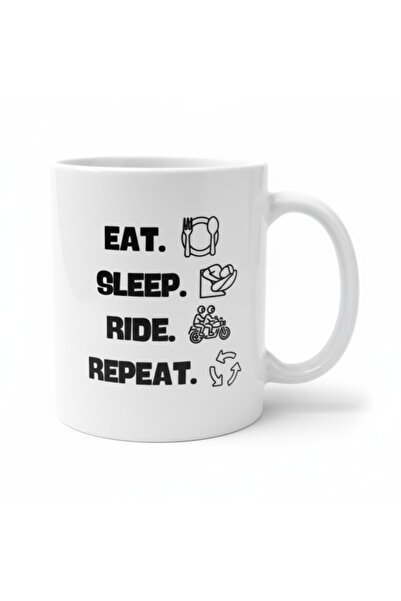 OEM Personalized Mug - "EAT. SLEEP. RIDE. REPEAT."