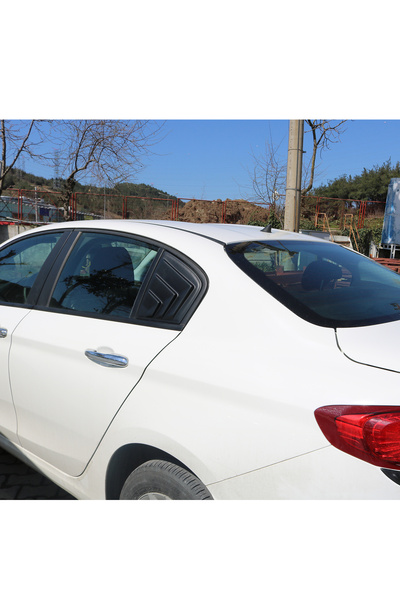 Tuning Vadisi Fiat Egea Kelebek Cam Kaplama Vizör Plastik 2 Parça 2015+