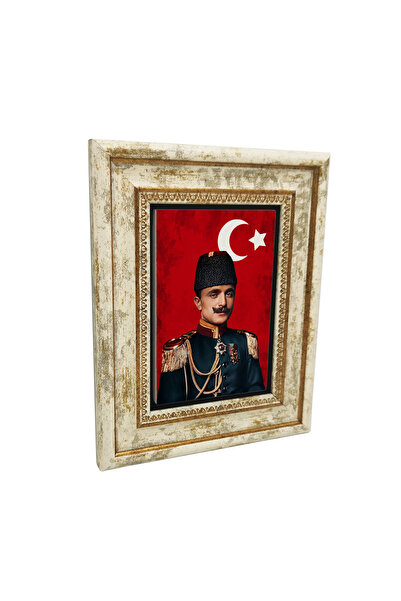 Sadrazam Enver Paşa Baskılı Doğaltaş Tablo 20X255G-Enver1