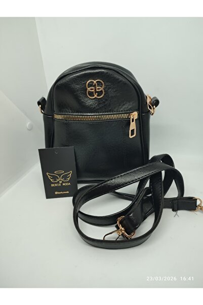 berismoda Geantă de damă din piele moale de calitate, cu design modern