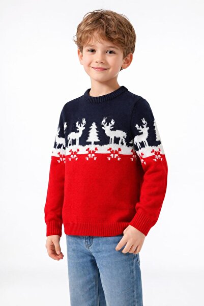 ALEXANDERGARDI Pulover pentru copii cu guler tip bicicletă