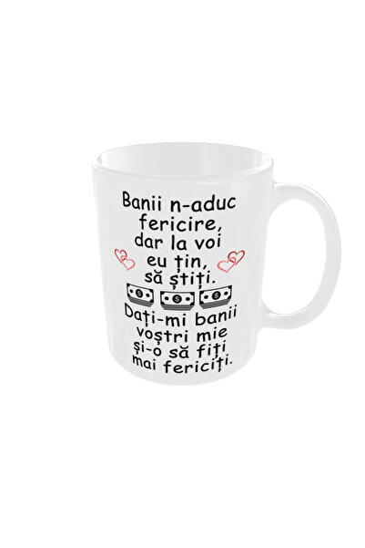 OEM Personalized money poetry mug, 350ml – the ideal gift for any occasion