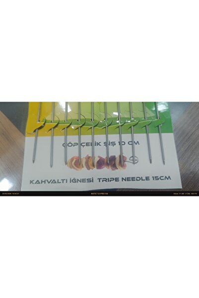 7 PK 70 ÂDET UCU AÇIK BARBUKE İĞNESİ 8-10 CM ARASI (İşkembe iğnesine dönüşür)