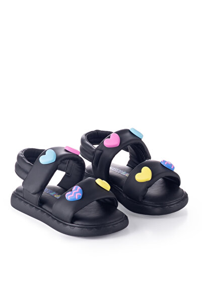 Marco Kids Κοριτσίστικα άνετα σανδάλια με σχέδιο καρδιάς 26Y104