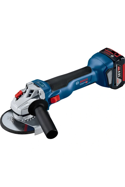 Bosch GWS 18V-10 Professional Akülü Avuç Taşlama 18 Volt 5.0 Ah