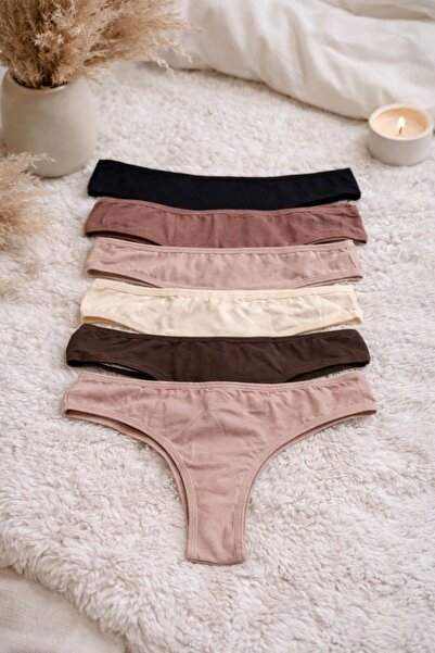 Bellaviera Underwear İç giyim 7’li Brazilian Set