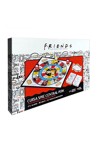 Friends Game - Race to CENTRAL PERK, for 2-4 players, ages 12 and up