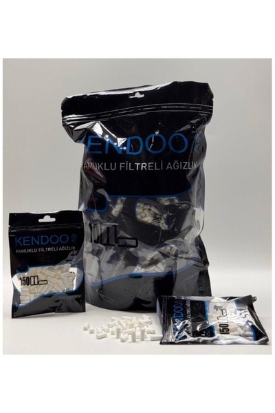 Kendo PAMUKLU FİLTRELİK AĞIZLIK 6 MM 20x150=3.000 adet