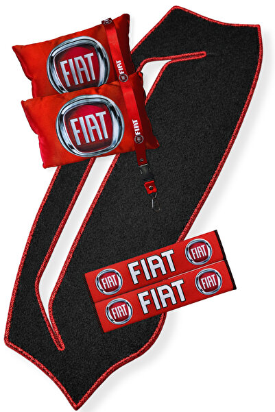 TUSBA MARKET Fiat Fiorino Compatible Red Edge Torpedo Protective Cover Carpet...