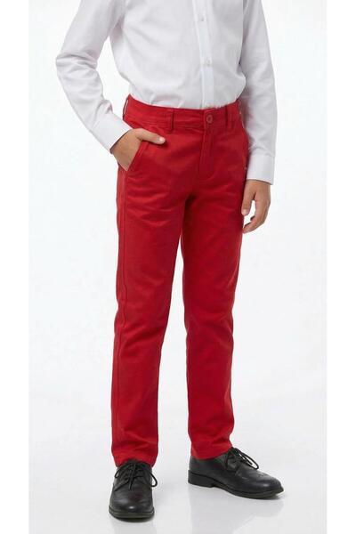 Esterella Pantaloni roșii de școală/ Pantaloni de spectacol/ Pantaloni de șco...