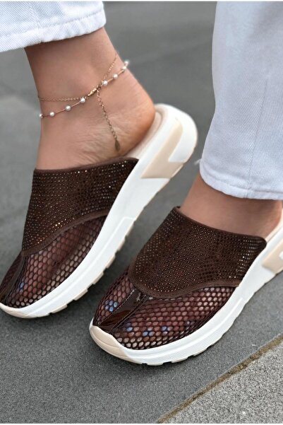 I Love Shoes Selrin Women's Sports Slippers Acıkahve