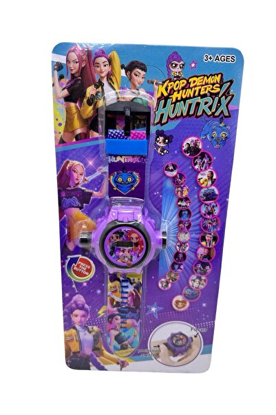 JPT Παιδικό Ρολόι Προβολέας K-pop Κυνηγοί Δαιμόνων 24