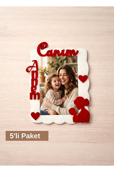 Keçebahçesi Kayseri Canım Annem Mıknatıslı Çerçeve - Anneler Günü Magnet, Keç...