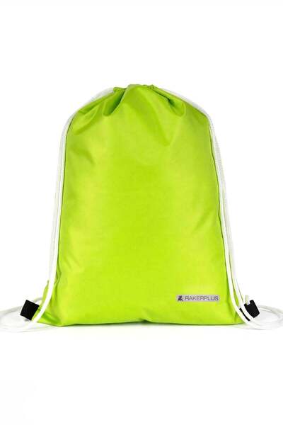 Rakerplus Verde fistic 32x45 cm Geantă sport și ghiozdan impermeabil cu șnur