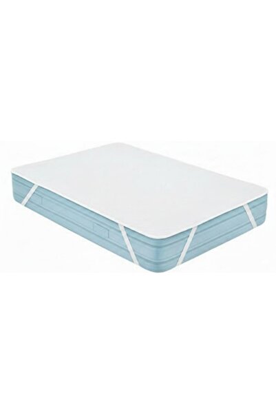 OEM Protector de saltea impermeabil, 90x200 cm, Alb/Albastru