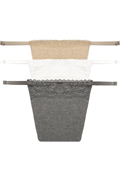 Glamroot Cotton Clip On Camisole for Women | Cleavage Cover | Deep Neck Cover...