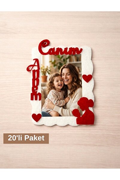 Keçebahçesi Kayseri Canım Annem Mıknatıslı Çerçeve - Anneler Günü Magnet, Keç...