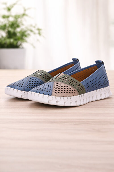 İNZE AYAKKABI Balerini din piele naturală Nume model: Maris