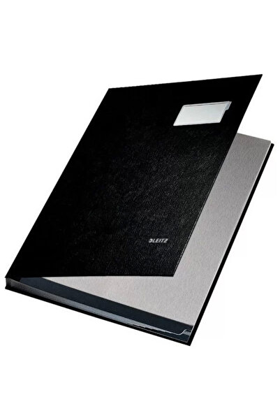 Leitz 5701 Siyah İmza Dosyası (10 Bölmeli)