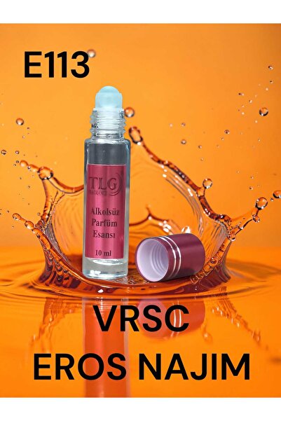 TLG TLGE113e010 Vrsc Eros Najim Roll-On Şişe Alkolsüz Erkek Parfüm Esansı, 10 ml