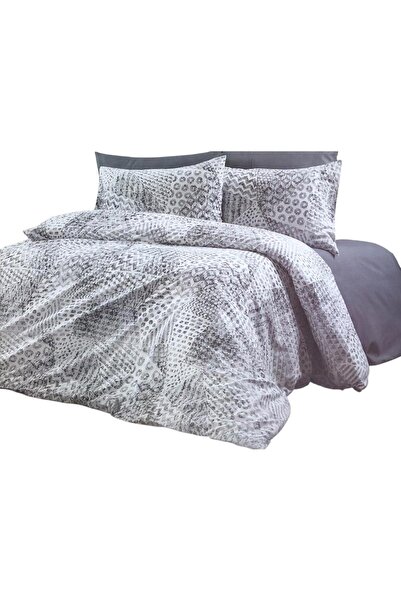 ROYAM Golden Home Cotton Double Boxed Duvet Cover Set