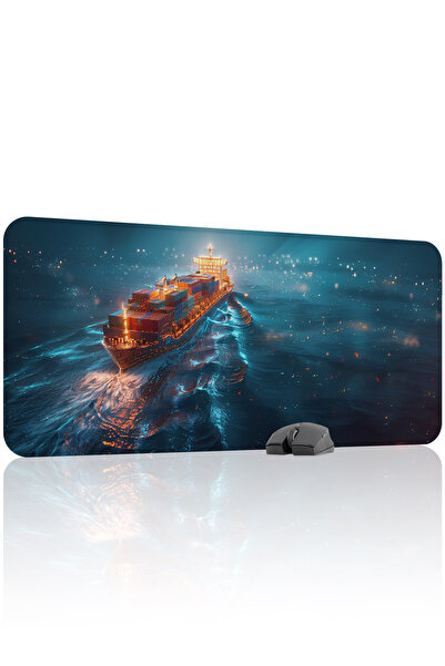 mousepad bastir Gemi Ship Non-Slip Stitched Rubber Gamer Mousepad V3 - 90X40 ...