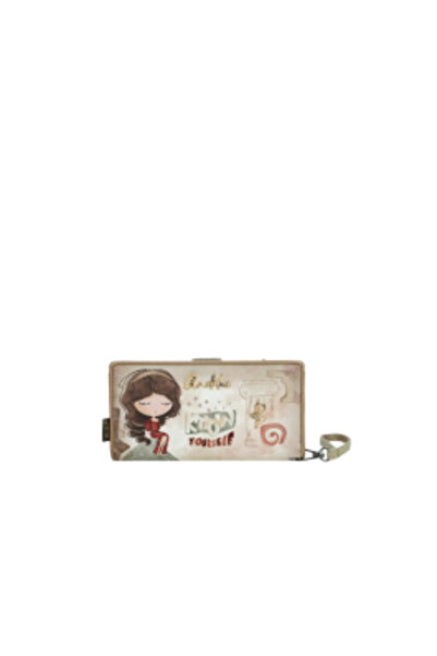 Anekke Large RFID Wallet Khaki, Muse Collection 42709-901