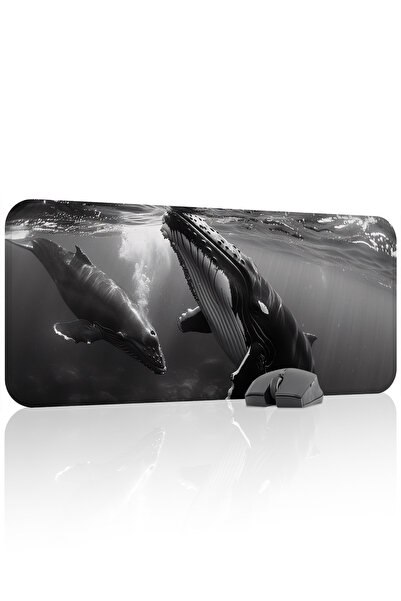 mousepad bastir Orka Non-Slip Stitched Rubber Gamer Mousepad V4 - 70X30 XL Ga...