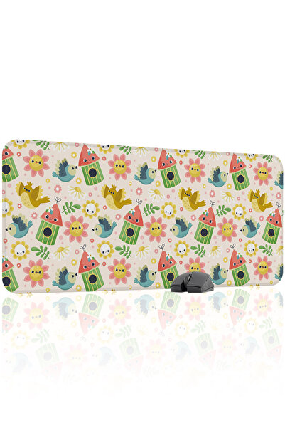 mousepad bastir Παιδικό αντιολισθητικό ραμμένο λαστιχένιο mousepad V3 - 90x40...