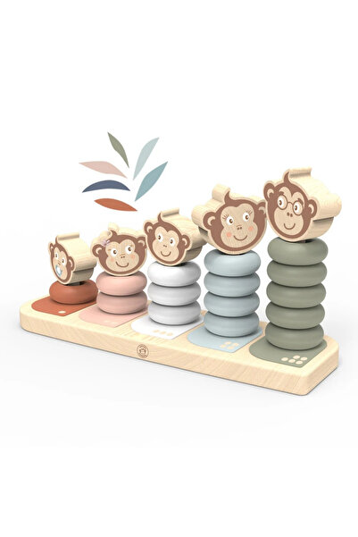 Speedy Monkey Joc de stivuire Familia Maimuțelor