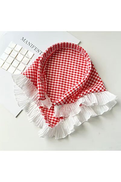 Plaid Model Bohemian Crown Bandana
