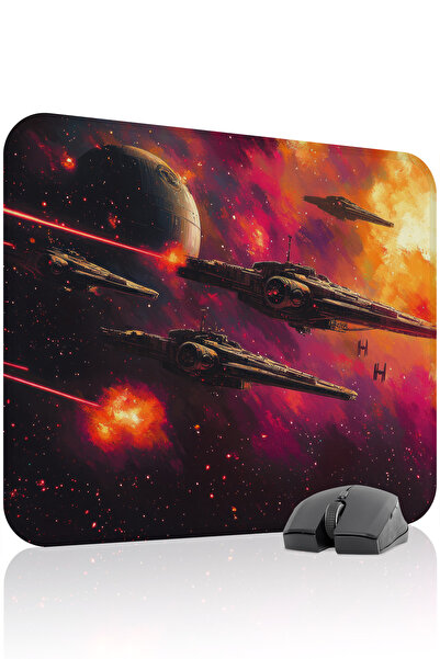 mousepad bastir لوحة ماوس ألعاب مطاطية مخيطة ومضادة للانزلاق من Star Galaxy V...