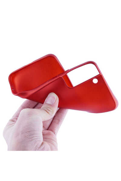 zore Galaxy S22 Plus Case Joiecreatif Premier Silicone Cover - Red