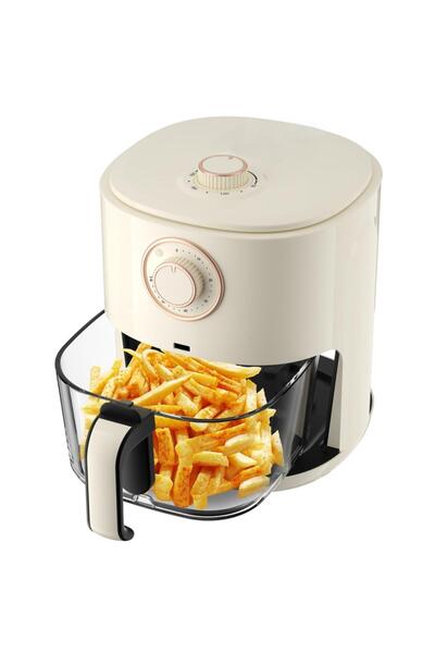 Tradeo 4.2L Air Fryer 1200W Oil Free Cooker Adjustable Temperature Timer Heal...