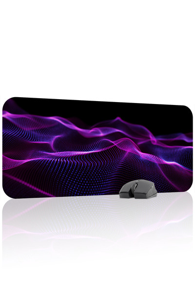mousepad bastir لوحة ماوس ألعاب مطاطية مخيطة ومضادة للانزلاق من Dots V3 - 70x...