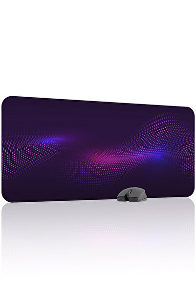 mousepad bastir لوحة ماوس ألعاب مطاطية مخيطة ومضادة للانزلاق من Dots V4 - 90x...