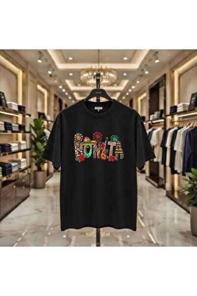 playwear Μπλουζάκι Bonita με στάμπα, 100% βαμβακερό, oversized, χαλαρή κανονι...